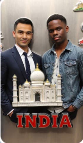 Taj Mahal Magnet