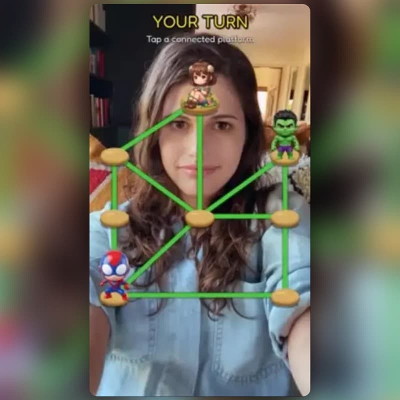 Filtre لعبة تحدي de mashhoraiharty | Lenses Snapchat