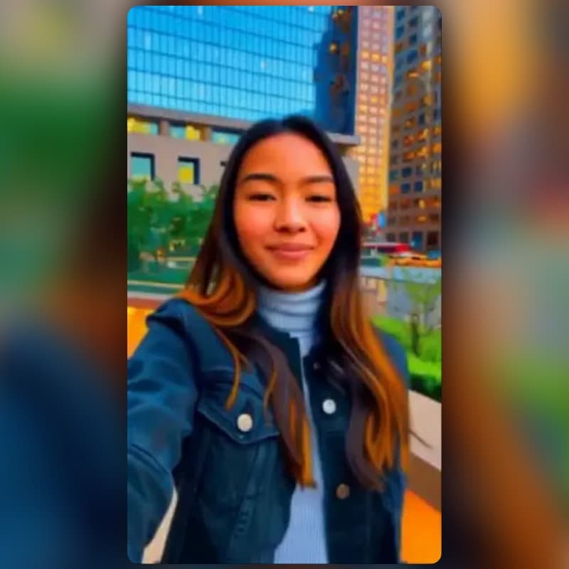 Vivid Art Selfie