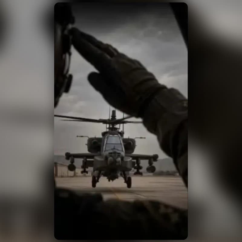 Filtre هيبة الاباتشي KSA de K2N 🎗️ | Lenses Snapchat
