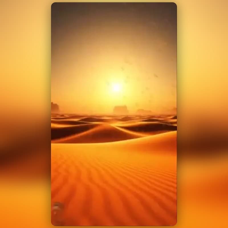 Golden Desert View