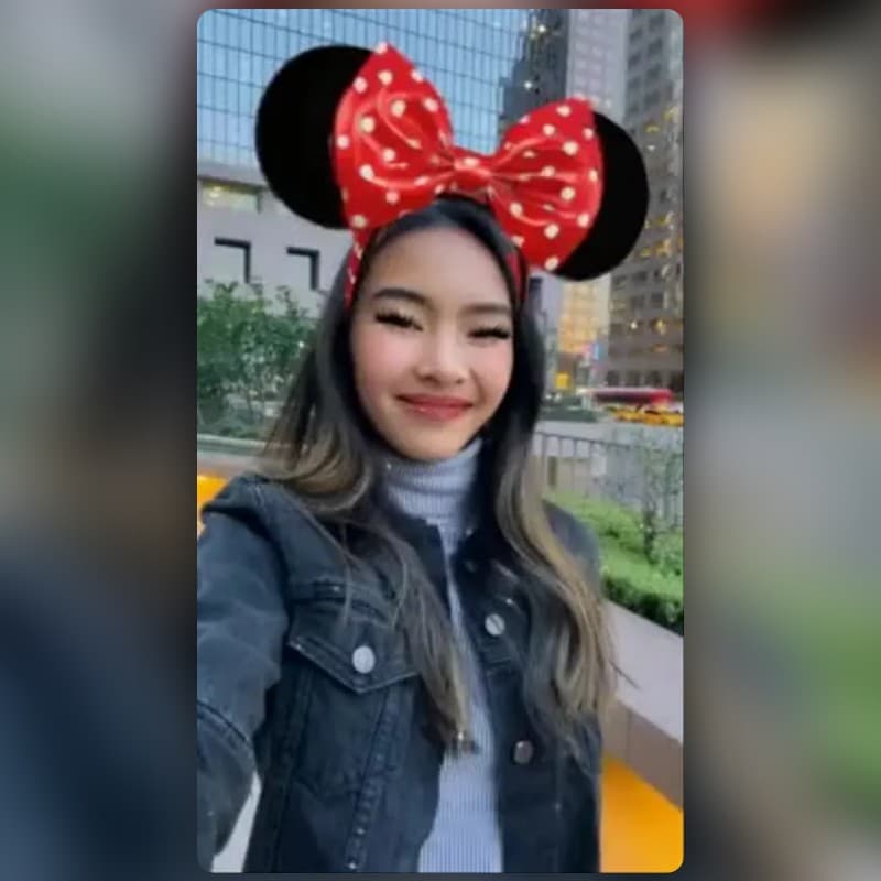 Cheery Mouse Bow